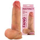 Реалистичный фаллоимитатор на присоске Instinct Fang 15 см