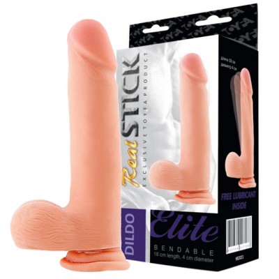 Реалистичный фаллоимитатор с хребтом Toyfa Realstick Elite Dildo Реалистичный фаллоимитатор с хребтом Toyfa Realstick Elite Dildo