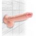 Крупный фаллоимитатор на присоске King Cock Plus Triple Density 24 см