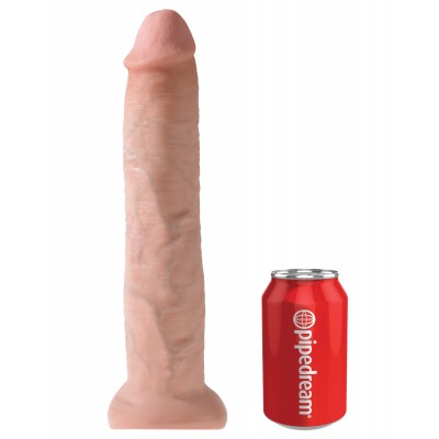 Фаллоимитатор King Cock 13 in Cock с присоской Фаллоимитатор King Cock 13 in Cock с присоской