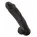 Фаллоимитатор на присоской King Cock 14 Cock with Balls черный