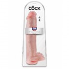 Фаллоимитатор на присоске King Cock 15 Cock with Balls