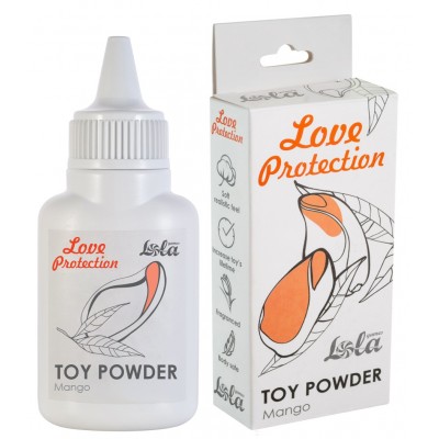 Пудра для игрушек Love Protection с ароматом манго 15 гр Пудра для игрушек Love Protection с ароматом манго 15 гр