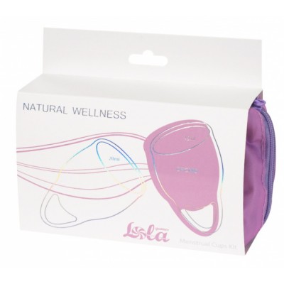 Набор менструальных чаш Natural Wellness Orchid Lavander