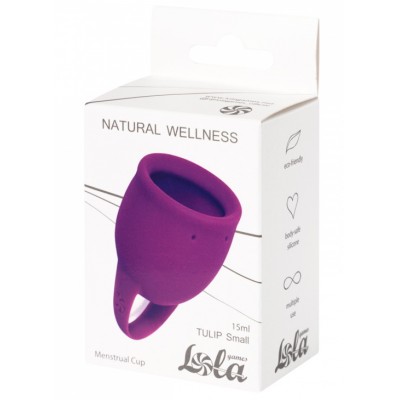 Менструальная чаша Natural Wellness Wellnes Tulip Pink 15 мл Менструальная чаша Natural Wellness Wellnes Tulip Pink 15 мл