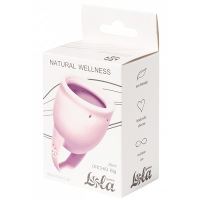Менструальная чаша Natural Wellness Orchid Lavander 20 мл Менструальная чаша Natural Wellness Orchid Lavander 20 мл