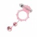 Виброкольцо с 2 утяжеляющими шариками розовое Ball Banger Cock Ring Виброкольцо с 2 утяжеляющими шариками розовое Ball Banger Cock Ring