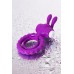 Эрекционное виброкольцо Jos Good Bunny фиолетового цвета