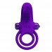Двойное эрекционное виброкольцо Pretty Love Vibrant Penis Ring с язычком фиолетовое Двойное эрекционное виброкольцо Pretty Love Vibrant Penis Ring с язычком фиолетовое