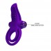 Двойное эрекционное виброкольцо Pretty Love Vibrant Penis Ring с язычком фиолетовое Двойное эрекционное виброкольцо Pretty Love Vibrant Penis Ring с язычком фиолетовое