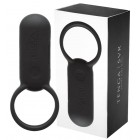 Эрекционное кольцо Tenga Smart Vibe черное