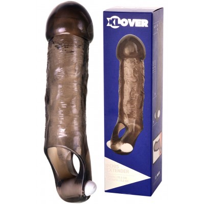 Насадка с увеличенной головкой и вибростимулятором ToyFa XLover 15,5 см Насадка с увеличенной головкой и вибростимулятором ToyFa XLover 15,5 см