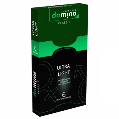 Ультратонкие презервативы Domino Classic Ultra Light 6 шт Ультратонкие презервативы Domino Classic Ultra Light 6 шт