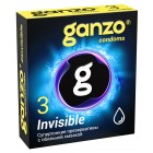 Презервативы Ganzo №3 Invisible супертонкие с обильной смазкой