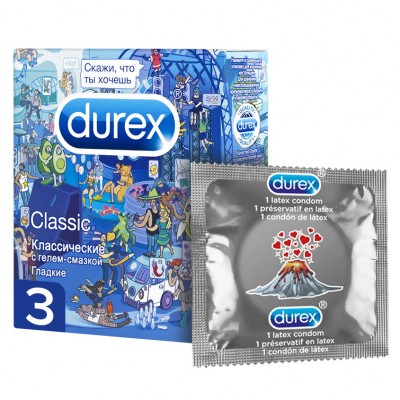 Презервативы Durex №3 Classic Emoji Doodle классические Презервативы Durex №3 Classic Emoji Doodle классические