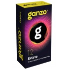 Презервативы Ganzo №12 Extase точечно-ребристые