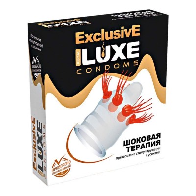 Презервативы Luxe Exclusive Шоковая Терапия 1 шт Презервативы Luxe Exclusive Шоковая Терапия 1 шт