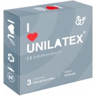 Ребристые презервативы Unilatex Ribbed 3 шт