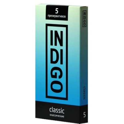 Презервативы Indigo Classic №5 классические Презервативы Indigo Classic №5 классические