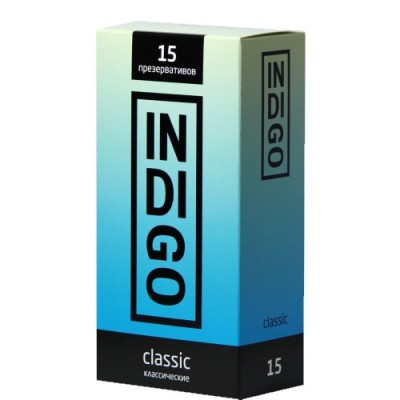 Презервативы Indigo Classic №15 классические Презервативы Indigo Classic №15 классические