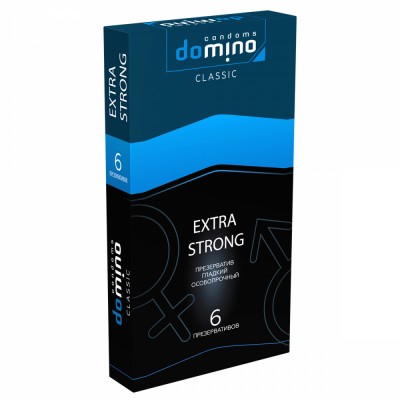 Особо прочные презервативы Domino Classic Extra Strong 6 шт Особо прочные презервативы Domino Classic Extra Strong 6 шт