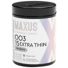 Презервативы в пластиковом кейсе Maxus №15 Extra Thin экстремально тонкие