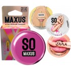 Презервативы в металлическом кейсе Maxus №3 Exotic Mix экзотический микс