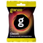 Презервативы Ganzo Classic классические с обильной смазкой 3 шт