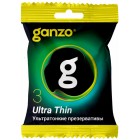 Презервативы Ganzo Ultra Thin ультратонкие 3 шт