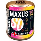 Презервативы Maxus №15 Exotic Mix в металлическом кейсе