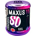 Презервативы Maxus №15 XXL в металлическом кейсе