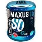 Презервативы Maxus №15 G Spot в металлическом кейсе