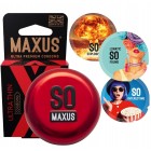 Презервативы в металлическом кейсе Maxus №3 Ultra Thin ультратонкие