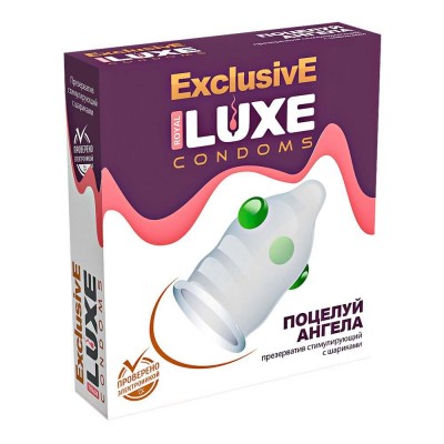 Презерватив Luxe Exclusive Поцелуй Ангела 1 шт Презерватив Luxe Exclusive Поцелуй Ангела 1 шт