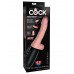 Компактная секс-машина с подогревом King Cock Plus Thrusting Cock with Balls 27 см