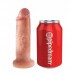 Мяч с насадкой и вибрацией King Cock Vibrating Mini Sex Ball with 6" Dildo