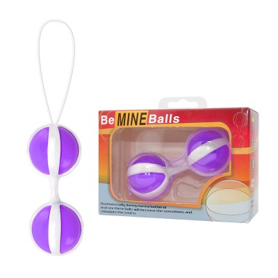 Вагинальные шарики Be Mine Balls фиолетовые Вагинальные шарики Be Mine Balls фиолетовые