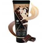 Съедобный массажный крем Shunga Intoxicating Chocolate со вкусом шоколада 200 мл