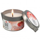 Массажная свеча Massage Candle Strawberry со вкусом клубники 50 мл
