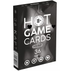 Эротические игральные карты Hot Game Cards Нуар 36 карт 18+
