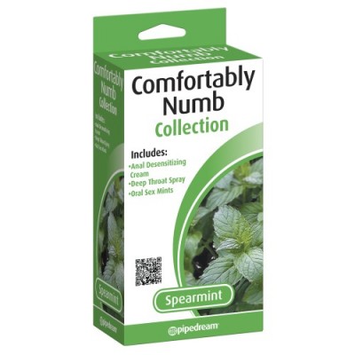 Набор для орального секса+ анальная смазка Comfortably Numb Pleasure Kit - Spearmint Набор для орального секса+ анальная смазка Comfortably Numb Pleasure Kit - Spearmint