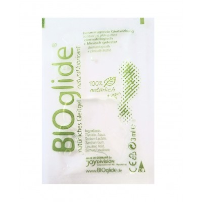 Гипоаллергенная смазка Bio Glide Natural 3 мл, пробник Гипоаллергенная смазка Bio Glide Natural 3 мл, пробник