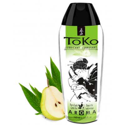 Любрикант на водной основе Shunga Toko Aroma Exotic Pear and Green Tea с ароматом груши и зеленого чая 165 мл Любрикант на водной основе Shunga Toko Aroma Exotic Pear and Green Tea с ароматом груши и зеленого чая 165 мл
