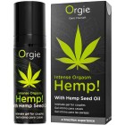 Возбуждающий гель для пар Orgie Hemp Intense Orgasm с охлаждающе-разогревающим эффектом 15 мл