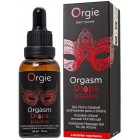 Съедобный клиторальный гель с возбуждающим эффектом Orgie Orgasm Drops Kissable 30 мл