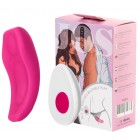 Клиторальный вибратор в трусики Jos Flirty, розовый