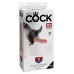 Страпон на виниловых трусиках King Cock Strap on Harness with Cock 15 см