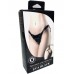 Лаконичные черные трусики для страпона Eva Black