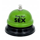 Звонок настольный Ring For Sex зеленый