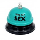 Звонок настольный Ring For Sex бирюзовый